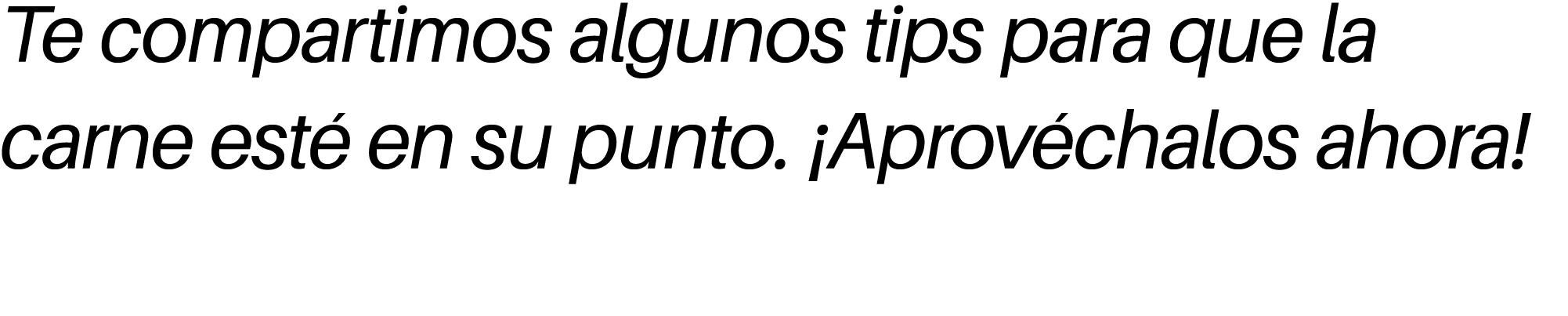 Te compartimos algunos tips para que la carne est en su punto. ¡Aprov chalos ahora! 