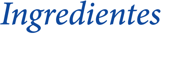 Ingredientes
