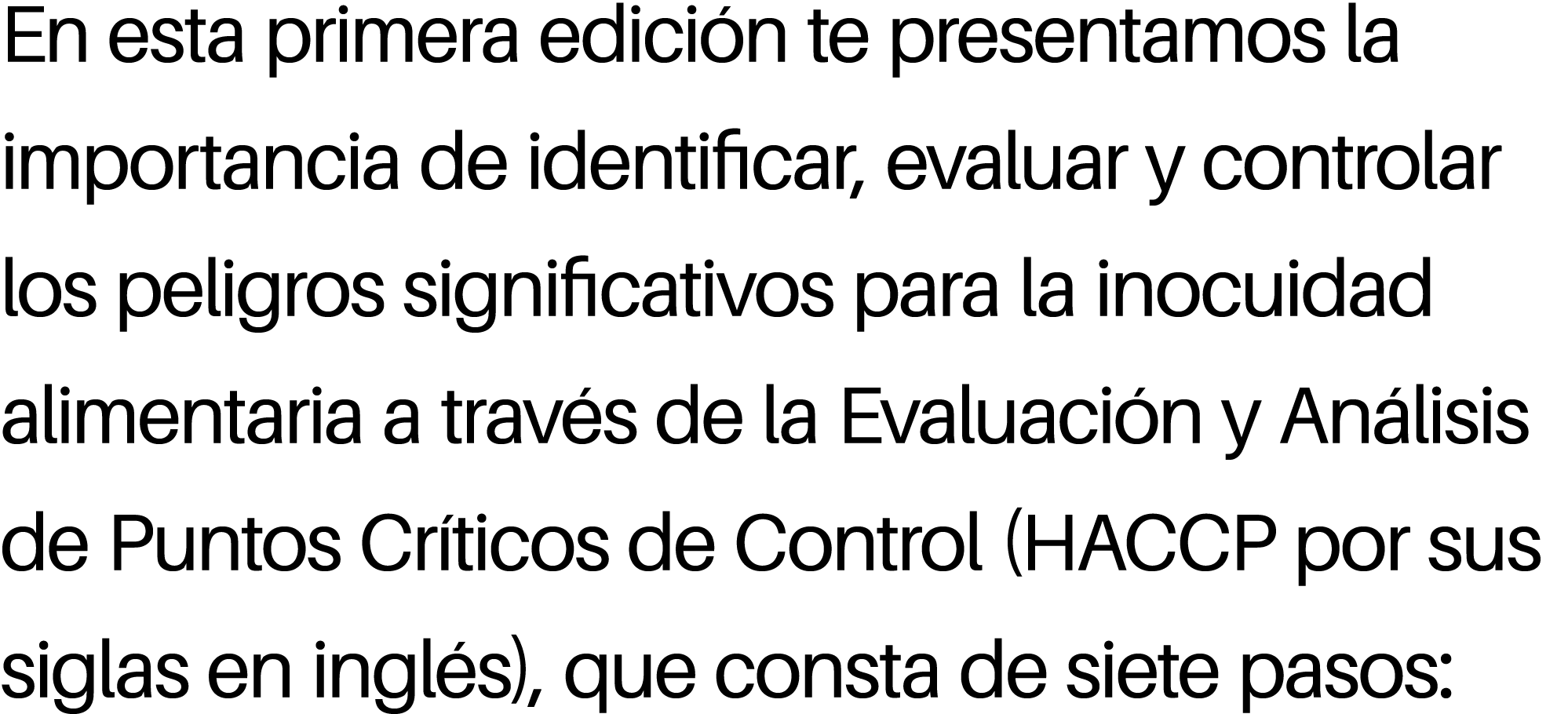 En esta primera edici n te presentamos la importancia de identificar, evaluar y controlar los peligros significativos...